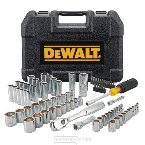 DeWALT DWMT81531-1 84 darabos racsnis készlet 1/4" és 3/8"