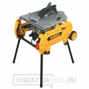 DeWALT D27107XPS 305 mm-es asztali, szalag- és gérdfűrész LED vágási vonal kijelzővel Előnézet 