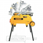 DeWALT D27107XPS 305 mm-es asztali, szalag- és gérdfűrész LED vágási vonal kijelzővel Előnézet 