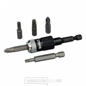 6 darabos bit és gyorskioldó bit készlet DeWALT DT71514 6 darabos bit és gyorskioldó bit készlet DeWALT DT71514 gallery main image