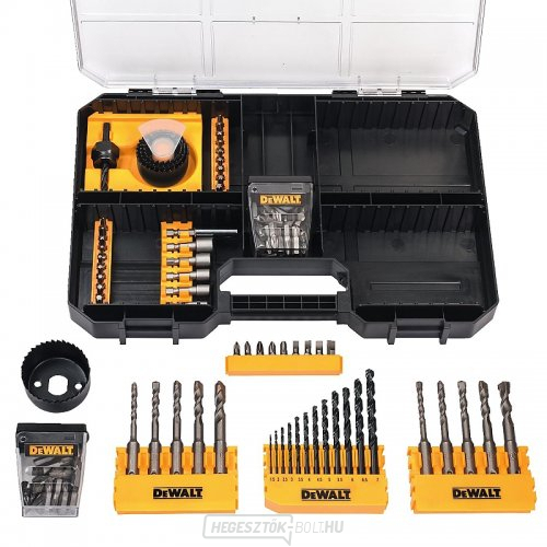 DeWALT DT71583 102 darabos bit- és fúrókészlet