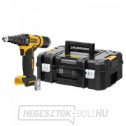 Akkumulátoros szegecselő 4,8 mm-es szegecsekhez 18V akkumulátor és töltő nélkül DeWALT DCF403NT gallery main image