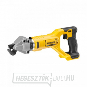 DeWALT DCS496N 18V akkumulátoros lemezolló forgófejjel akkumulátor és töltő nélkül DeWALT DCS496N 18V akkumulátoros lemezolló forgófejjel akkumulátor és töltő nélkül gallery main image