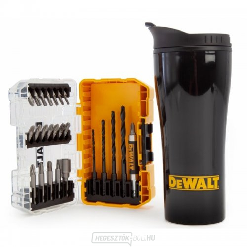 DeWALT DT70706M 25 darabos fúrószerszám- és fúrószerszámkészlet hőcsővel