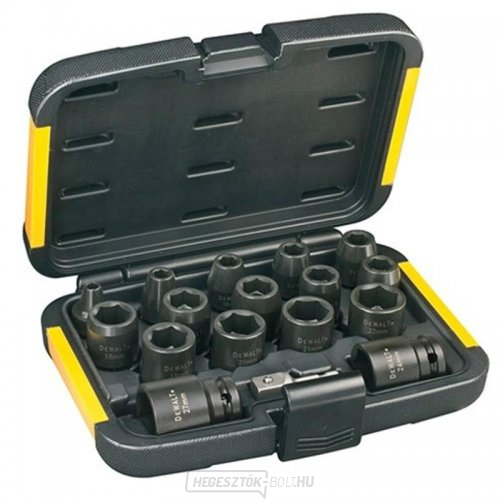 17 részes dugókulcskészlet DeWALT DT7506 ütvecsavarozókhoz 17 részes dugókulcskészlet DeWALT DT7506 ütvecsavarozókhoz gallery main image