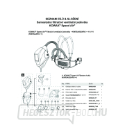 KOWAX Szűrő szellőztető egység Speed Air + páraelszívó KWXSA820ARC++ SET3 Előnézet 