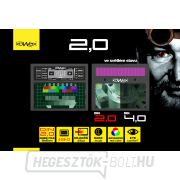 KOWAX fényerő-szabályozó burkolat 2.0 1/1/1/2 DIN2.0 DIN12 náhled