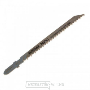 Fűrészlap keményfához és műanyaghoz 30mm-ig tiszta vágás 100mm-es szúrófűrészekhez 3db DeWALT DT2217 gallery main image