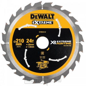 Fűrészlap 210x30mm 24z DeWALT FLEXVOLT DT99565 DeWALT FLEXVOLT DT99565