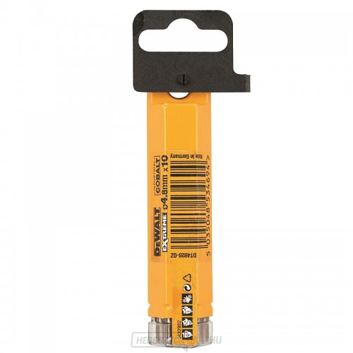HSS-E COBALT fém fúrószár 4,8×86mm (10db) DeWALT DT4928