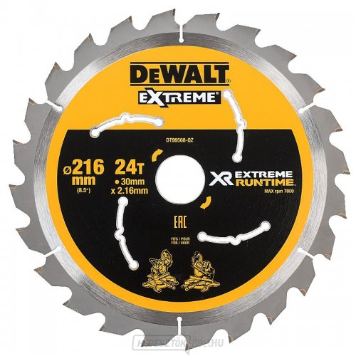 Fűrészlap 216x30mm 24z DeWALT FLEXVOLT DT99568 DeWALT FLEXVOLT DT99568 Fűrészlap 216x30mm 24z DeWALT FLEXVOLT DT99568 DeWALT FLEXVOLT DT99568 gallery main image