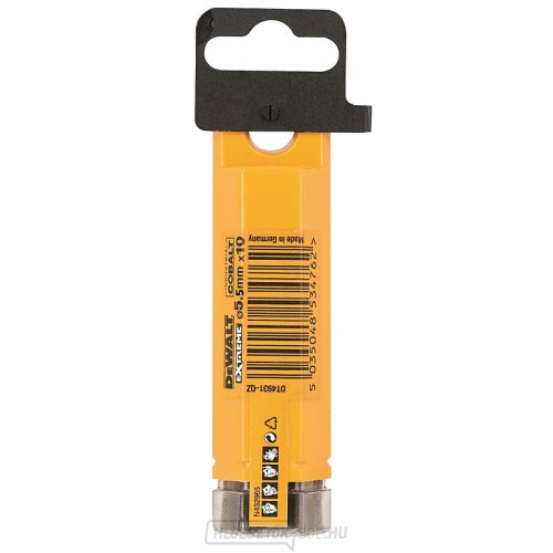 HSS-E COBALT fém fúrószár 5,5×93mm (10db) DeWALT DT4932