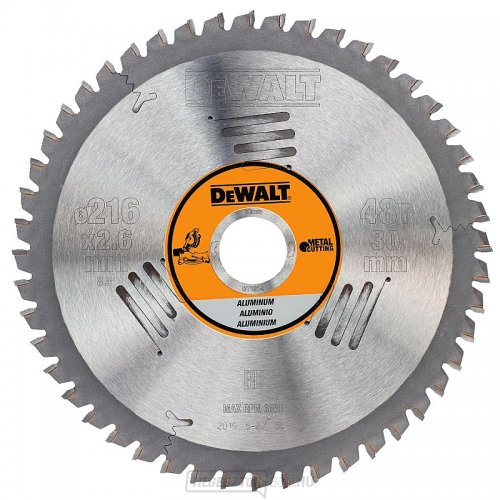 Fűrészlap 216x30mm 48z TCG -5° DeWALT DT1914 DeWALT DT1914 Fűrészlap 216x30mm 48z TCG -5° DeWALT DT1914 DeWALT DT1914 gallery main image
