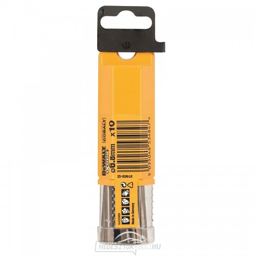 HSS-E COBALT fém fúrófej 6,8×109mm (10db) DeWALT DT4935