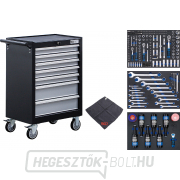 BGS 6074, Műhelykocsi | 7 fiók | 215 szerszámmal BGS 6074, Műhelykocsi | 7 fiók | 215 szerszámmal gallery main image