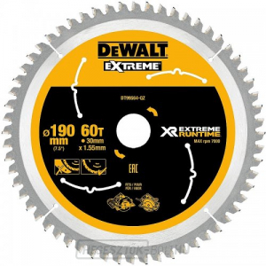 Fűrészlap 190x30mm 60z DeWALT DT99564 DT99564