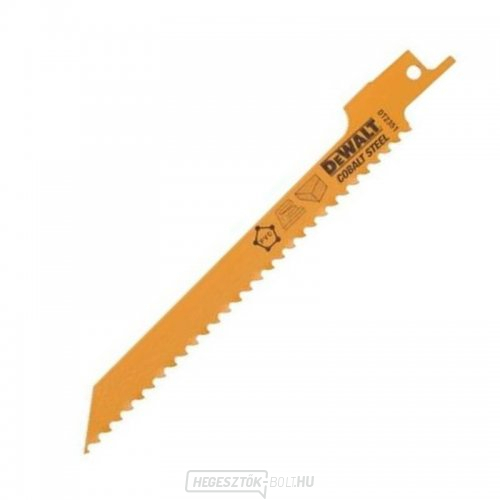 Bontó fűrészlap fához, finom, gyors, íves vágás kardfűrészhez 152mm 5db DeWALT DT2351