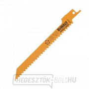 Bontó fűrészlap fához, finom, gyors, íves vágás kardfűrészhez 152mm 5db DeWALT DT2351 gallery main image