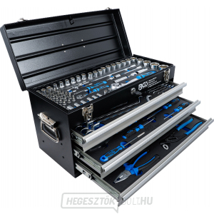 Szerszámkészlet fémtokban BGS 3318, 3 fiók | 143 szerszám Szerszámkészlet fémtokban BGS 3318, 3 fiók | 143 szerszám gallery main image