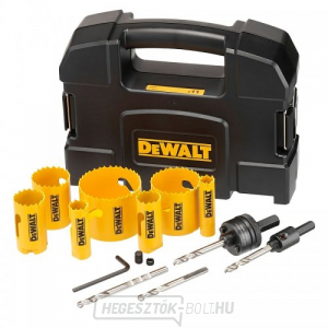 DeWALT DT90351 11 darabos BiM villanyszerelő korona készlet EXTREME DeWALT DT90351 11 darabos BiM villanyszerelő korona készlet EXTREME gallery main image