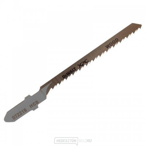 Fűrészlap vékony fához 15mm-ig alap alakú vágás 82mm 5db DeWALT DT2216 5db