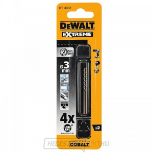 HSS-E COBALT 3,0x61mm (2db) DeWALT DT4902 gallery main image