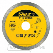 Dia penge a DWC410 csempevágóhoz gránit vágásához 110x20mm DeWALT DT3715 Dia penge a DWC410 csempevágóhoz gránit vágásához 110x20mm DeWALT DT3715 gallery main image