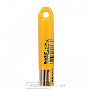 HSS-E COBALT 4,5×80mm (10db) DeWALT DT4927