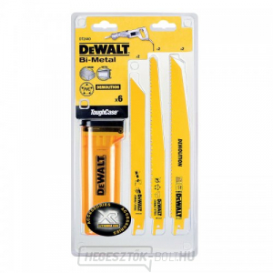 6 darabos fűrészlap készlet fához és fémhez DeWALT DT2440L gallery main image