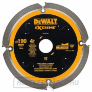 Fűrészlap cement farostlemezhez és laminált lemezhez 190x30mm 4z DeWALT DT1472 gallery main image