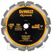 Fűrészlap cement farostlemezhez és laminált lemezhez 305x30mm 16z DeWALT DT1475 gallery main image