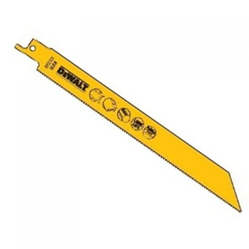 Bontó fűrészlap fémhez, lemezekhez, csövekhez és profilokhoz 6mm-ig kardfűrészhez 203mm 100db DeWALT DT2323