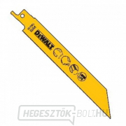 Fűrészlap fémekhez, lemezekhez, csövekhez és profilokhoz 1,5 mm-ig finom vágás kardfűrészhez 152mm 5db DeWALT DT2385 Fűrészlap fémekhez, lemezekhez, csövekhez és profilokhoz 1,5 mm-ig finom vágás kardfűrészhez 152mm 5db DeWALT DT2385 gallery main image