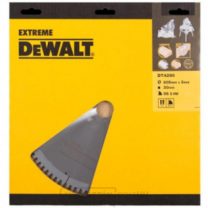 Fűrészlap 305x30mm 96z TCG -5° DeWALT DT4290 DeWALT DT4290 Fűrészlap 305x30mm 96z TCG -5° DeWALT DT4290 DeWALT DT4290 gallery main image