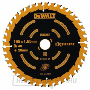 Fűrészlap 165x20mm, 40 fogú EXTREME DeWALT DT10640 akkumulátoros fűrészhez gallery main image