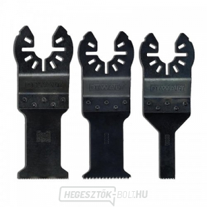 3 pengés készlet fa, szögelt fa, gipszkarton és PVC vágásához DeWALT DT20713 3 pengés készlet fa, szögelt fa, gipszkarton és PVC vágásához DeWALT DT20713 gallery main image