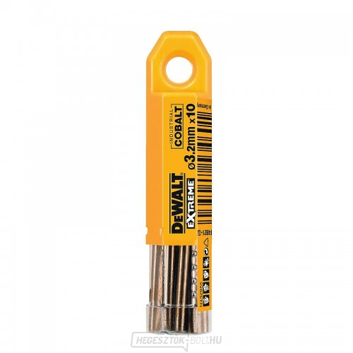HSS-E COBALT 3,5×70mm (10db) DeWALT DT4923