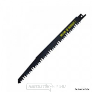 Fűrészlap fához (rönk és fűrészáru) gyors és íves vágás kardfűrészhez 305mm 5db DeWALT DT2432 gallery main image