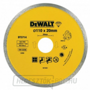 Dia penge a DWC410 csempevágóhoz 110x20mm-es csempék vágásához DeWALT DT3714 Dia penge a DWC410 csempevágóhoz 110x20mm-es csempék vágásához DeWALT DT3714 gallery main image