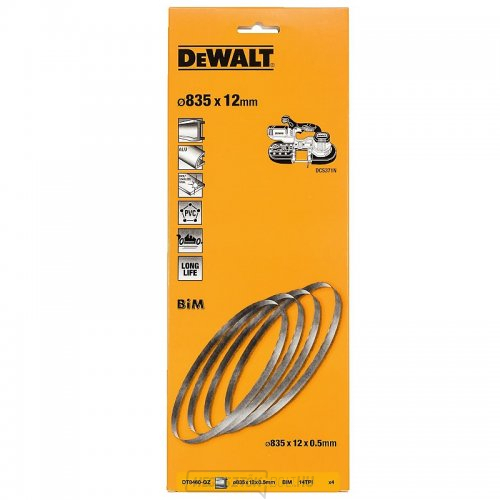 Bimetál fűrészlap 14 TPI a DCS371-hez (4db) DeWALT DT8460