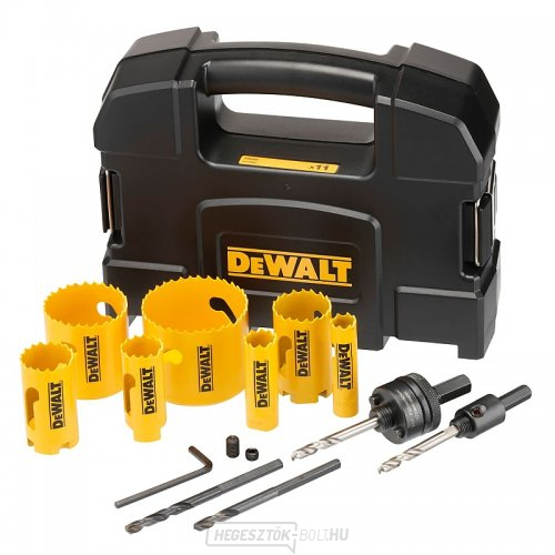 DeWALT DT90354 11 darabos BiM korona készlet EXTREME villanyszerelő