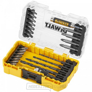 DeWALT DT70708 25 darabos fém fúrószerszám- és fúrókészlet gallery main image