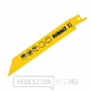 Fűrészlapok fémekhez, lemezekhez, csövekhez és profilokhoz 1,5 mm-ig kardfűrészhez 152mm 5db DeWALT DT2384 Fűrészlapok fémekhez, lemezekhez, csövekhez és profilokhoz 1,5 mm-ig kardfűrészhez 152mm 5db DeWALT DT2384 gallery main image