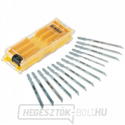 14 darabos fűrészlapkészlet DeWALT DT2298 szúrófűrészekhez 14 darabos fűrészlapkészlet DeWALT DT2298 szúrófűrészekhez gallery main image
