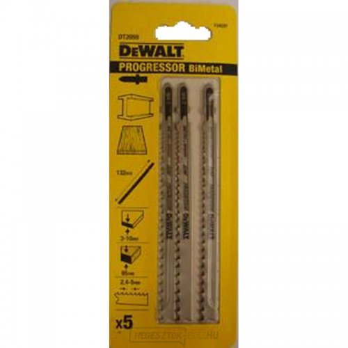 Progresszív fűrészlap 132mm 5db DeWALT DT2059 5db DeWALT DT2059