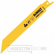 Bontófűrészlap szögekkel és alumíniummal ellátott fához akkus kardfűrészhez 152mm 5db DeWALT DT2345 gallery main image