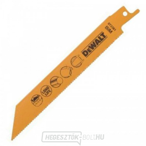 Fűrészlapok fémekhez, lemezekhez, csövekhez és profilokhoz 3-8mm kardfűrészekhez 152mm 5db DeWALT DT2361 Fűrészlapok fémekhez, lemezekhez, csövekhez és profilokhoz 3-8mm kardfűrészekhez 152mm 5db DeWALT DT2361 gallery main image