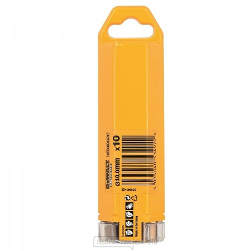 HSS-E COBALT fém fúrószár 10×133mm (10db) DeWALT DT4942