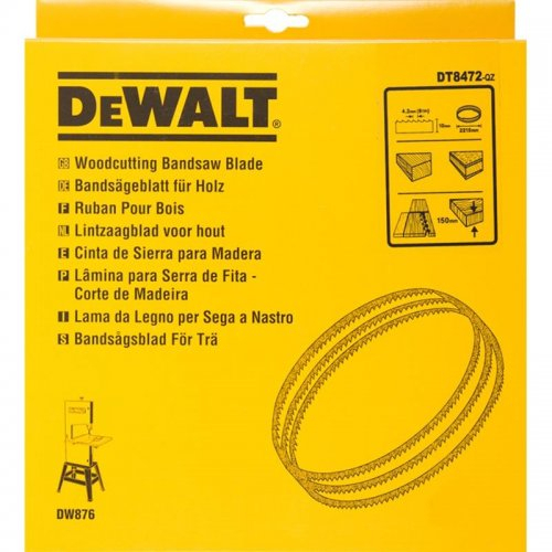 Univerzális fűrészlap a DW876-hoz fához és műanyaghoz 10mm DeWALT DT8472