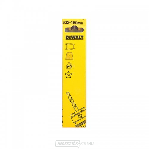 SDS-Plus 32-160 mm-es középfúrófej a DeWALT DT8108 bimetál fúrófejekhez